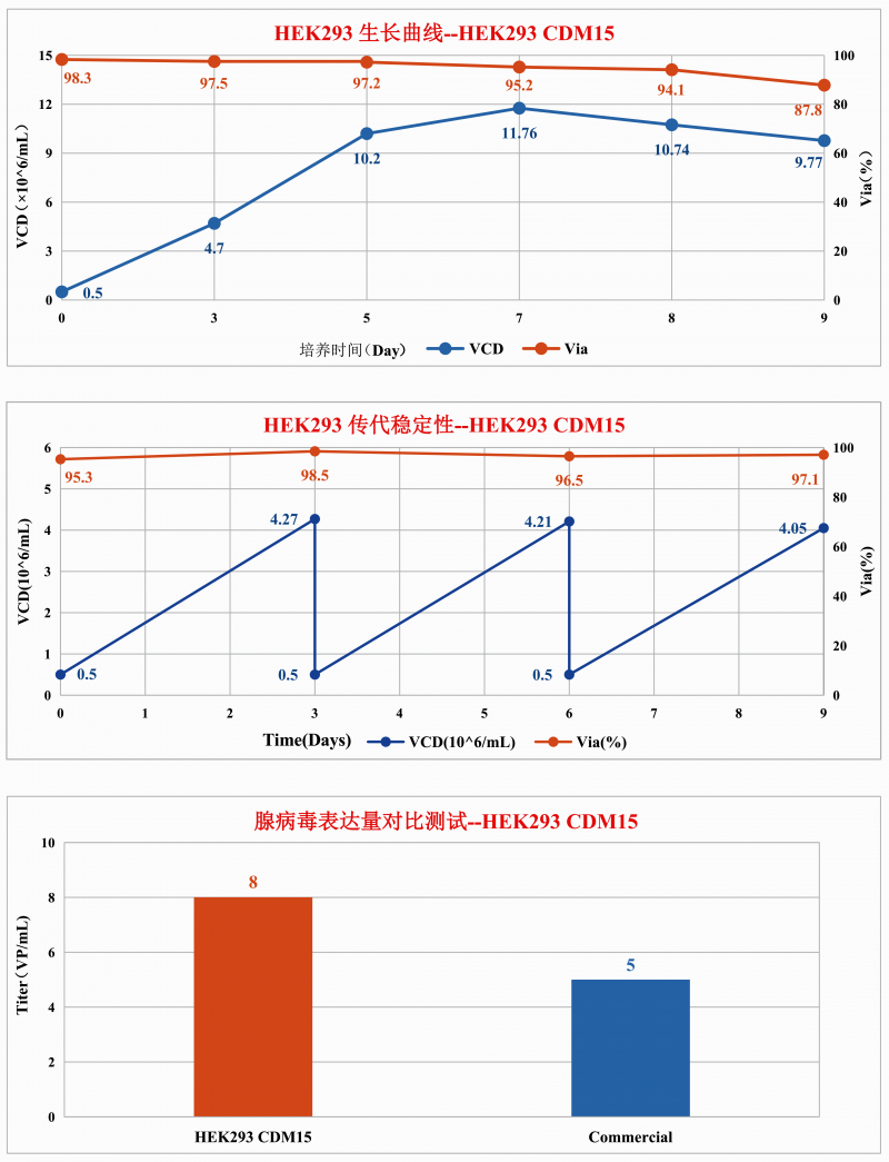 HEK293 化學成分限定培養基 --HEK293 CDM15